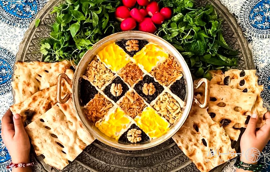Persian food without meat